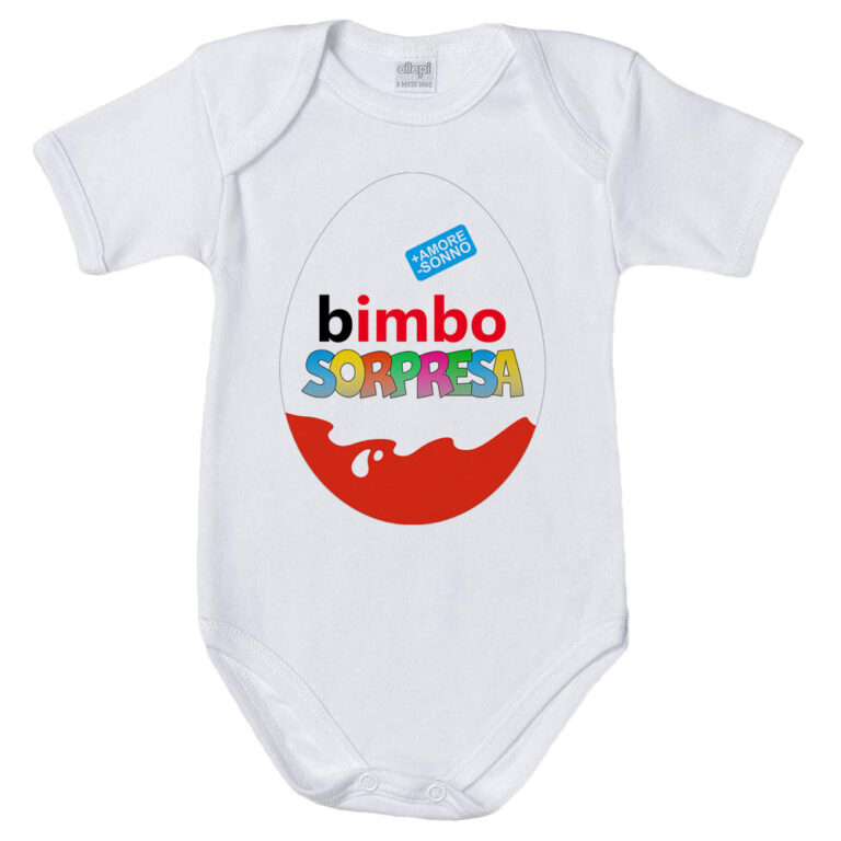 Body “Bimbo sorpresa Kinder”