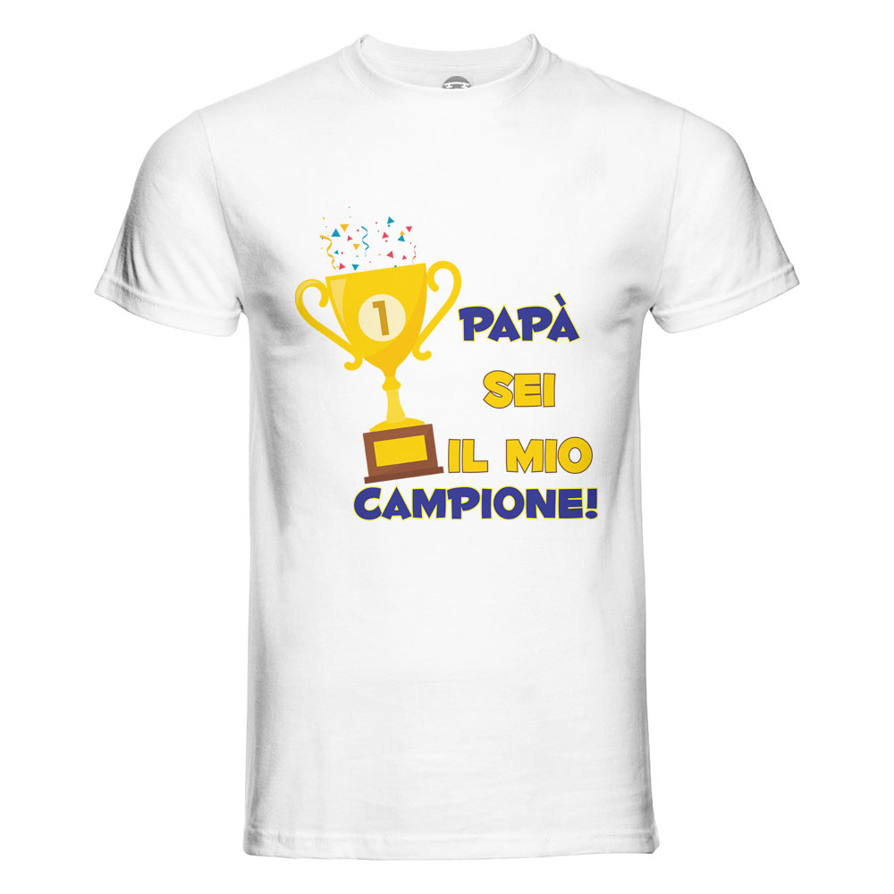 T-shirt “Papà sei il mio campione”
