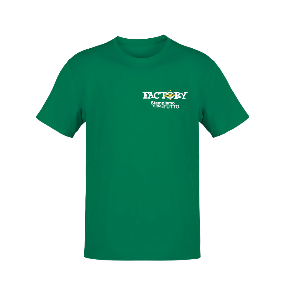T-shirt slim fit personalizzata con stampa a colori - DUELLE
