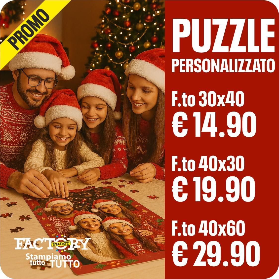 Puzzle personalizzato